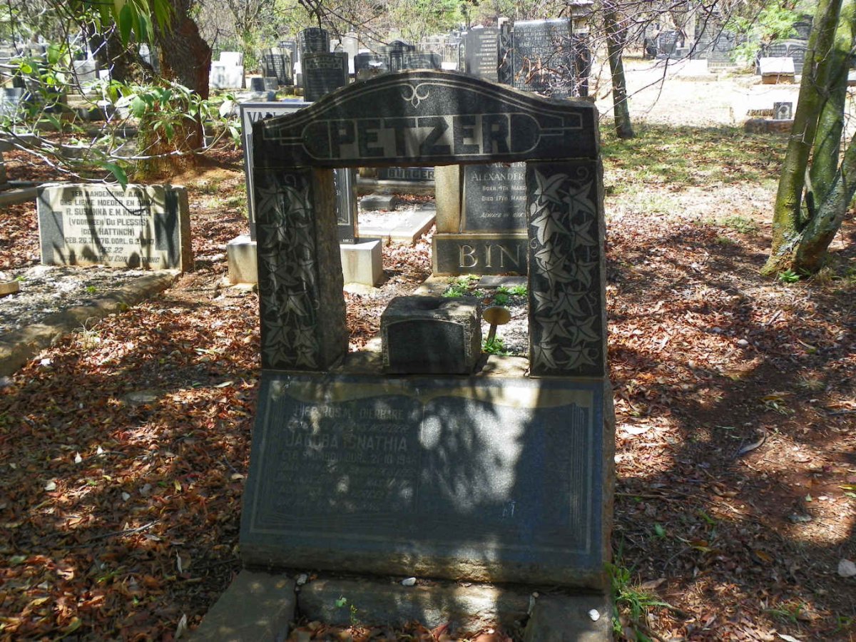 PETZER Jacoba Ignathia 1900-1946