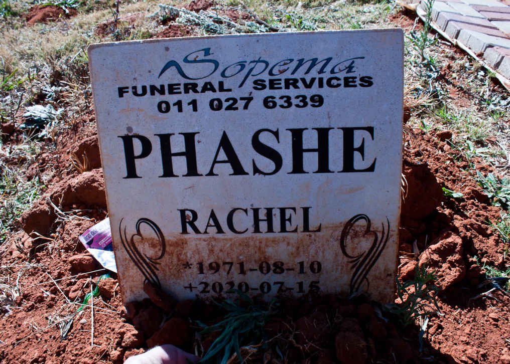 PHASHE Rachel 1971-2020