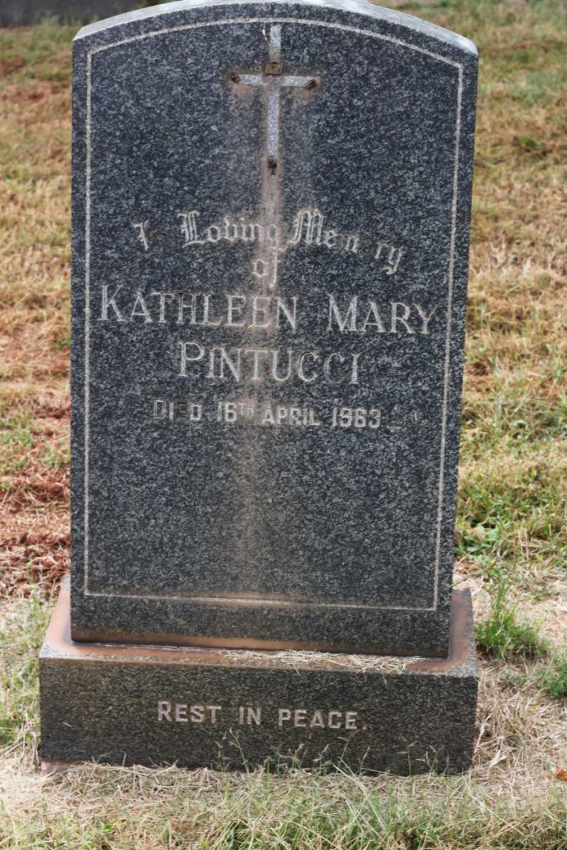 PINTUCCI Kathleen Mary -1963