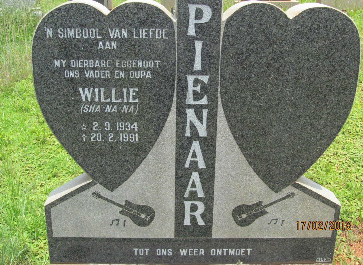 PIENAAR Willie 1934-1991