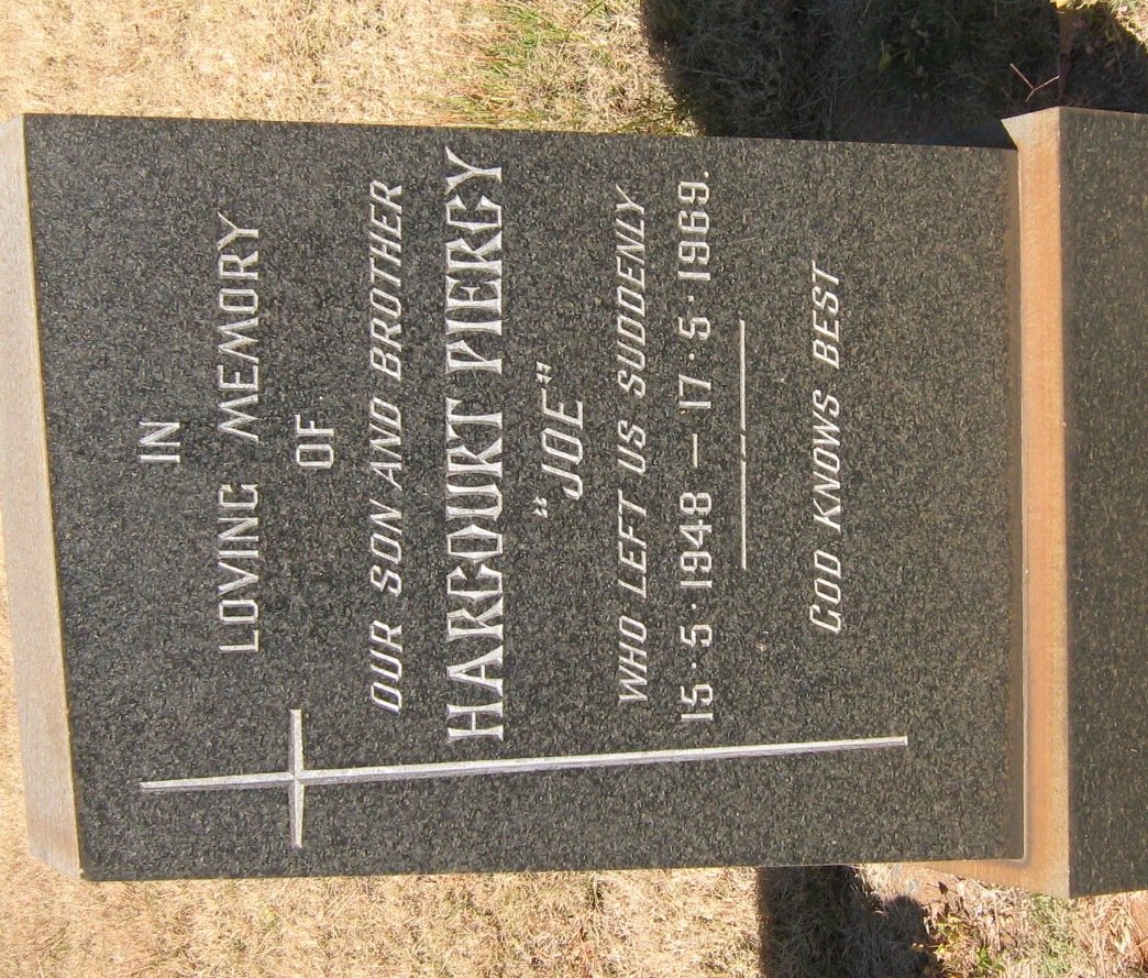 PIERCY Harcourt 1948-1969