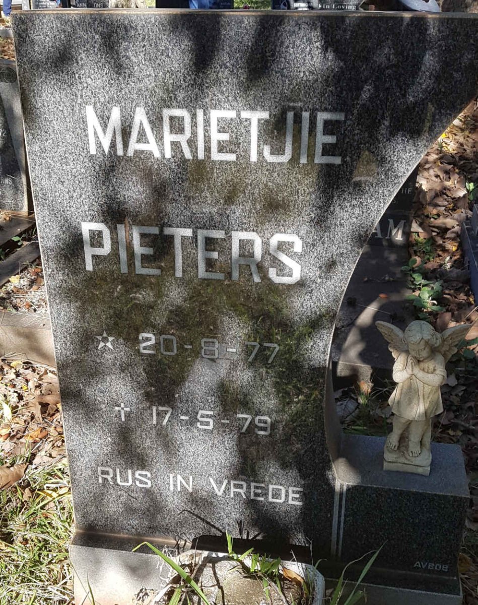 PIETERS Marietjie 1977-1979