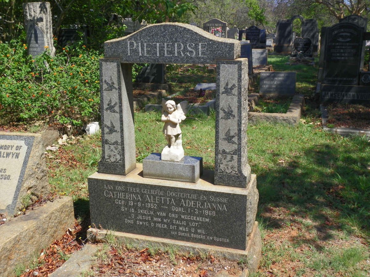 PIETERSE Catherina Aletta Aderjanna 1952-1960