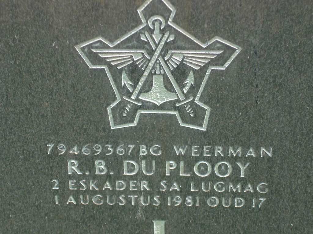 PLOOY R.B., du -1981