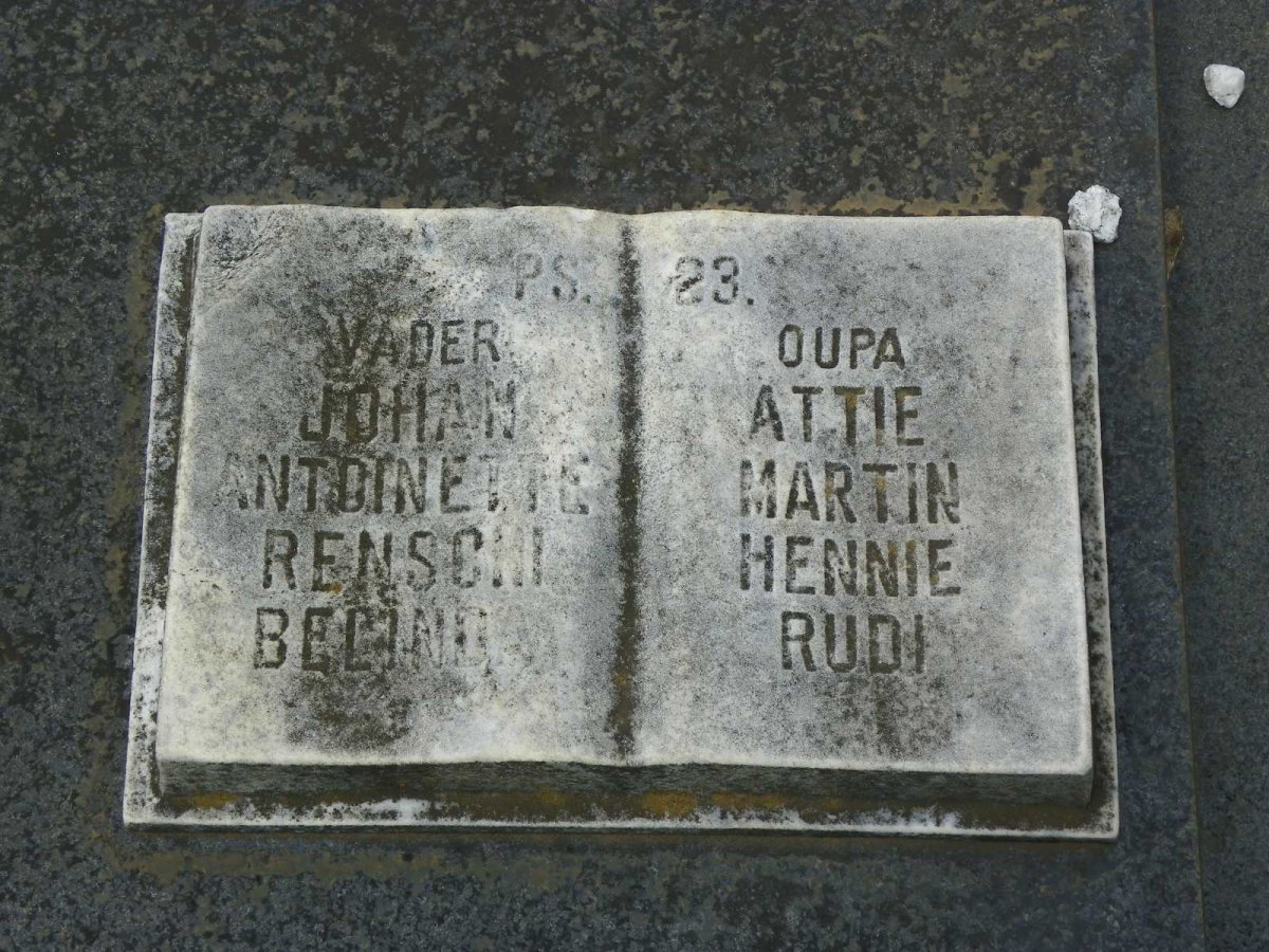 PLESSIS Johannes M., du 1931-1975