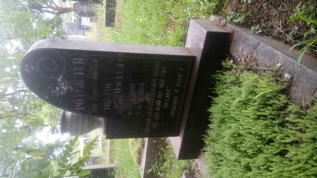 POTGIETER Mirjam Rosella 1893-1975