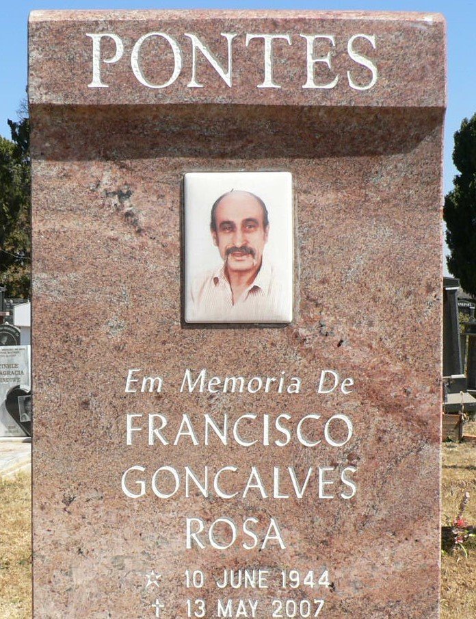 PONTES Francisco Goncalves Rosa 1944-2007