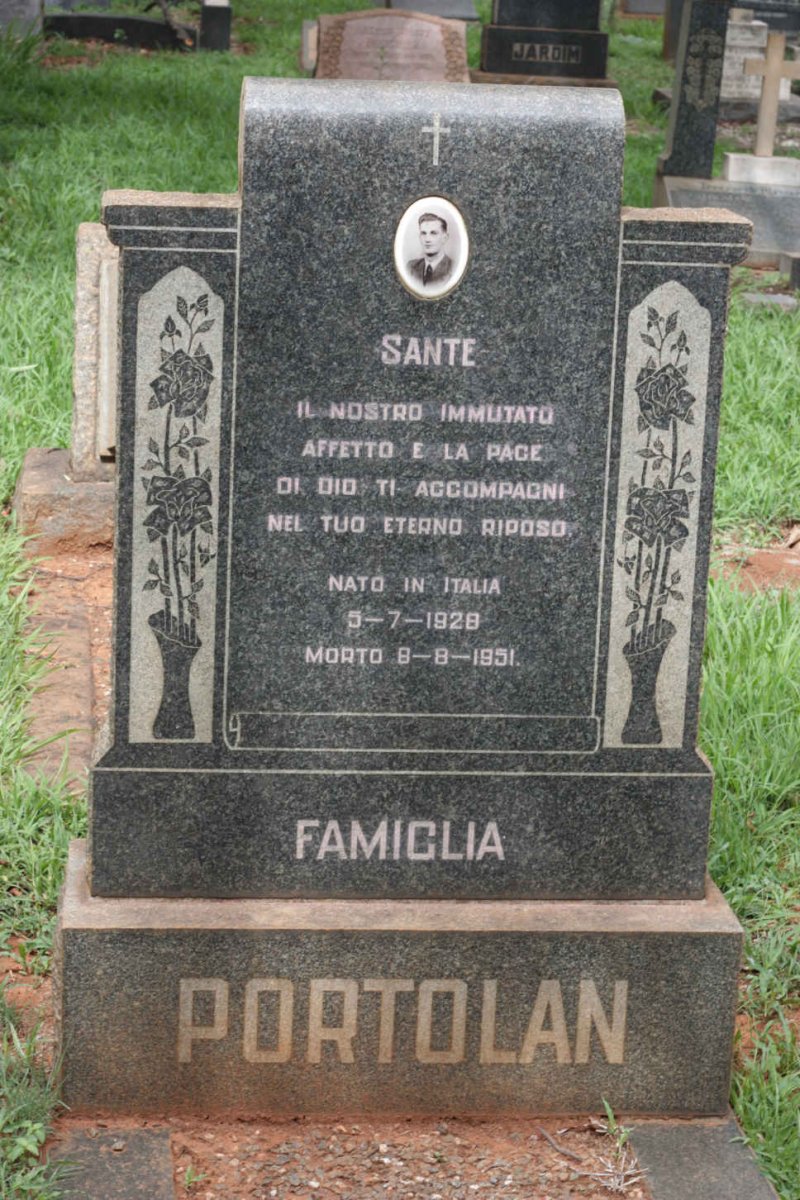 PORTOLAN Sante 1928-1951