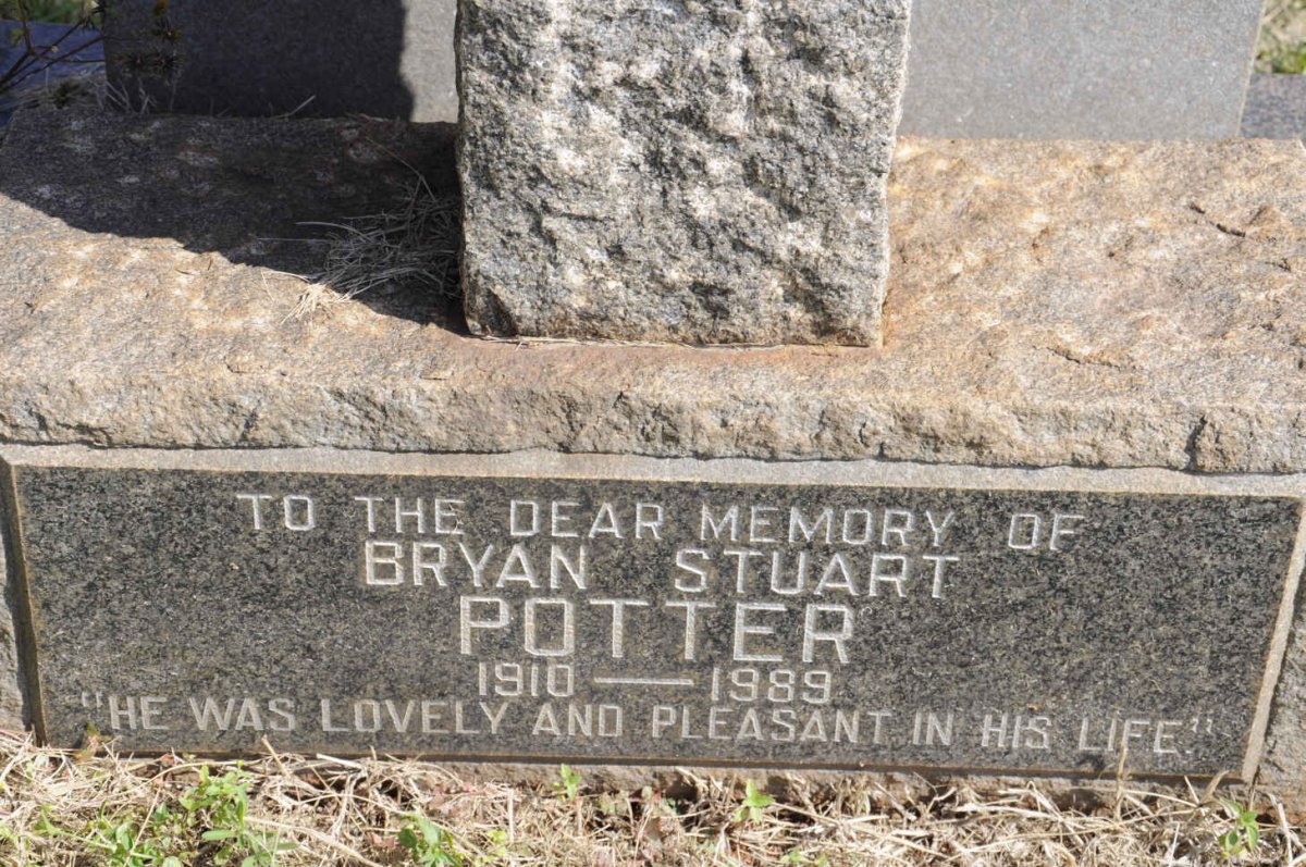 POTTER Bryan Stuart 1910-1989