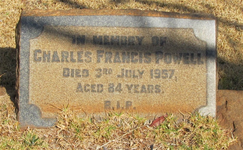 POWELL Charles Francis -1957