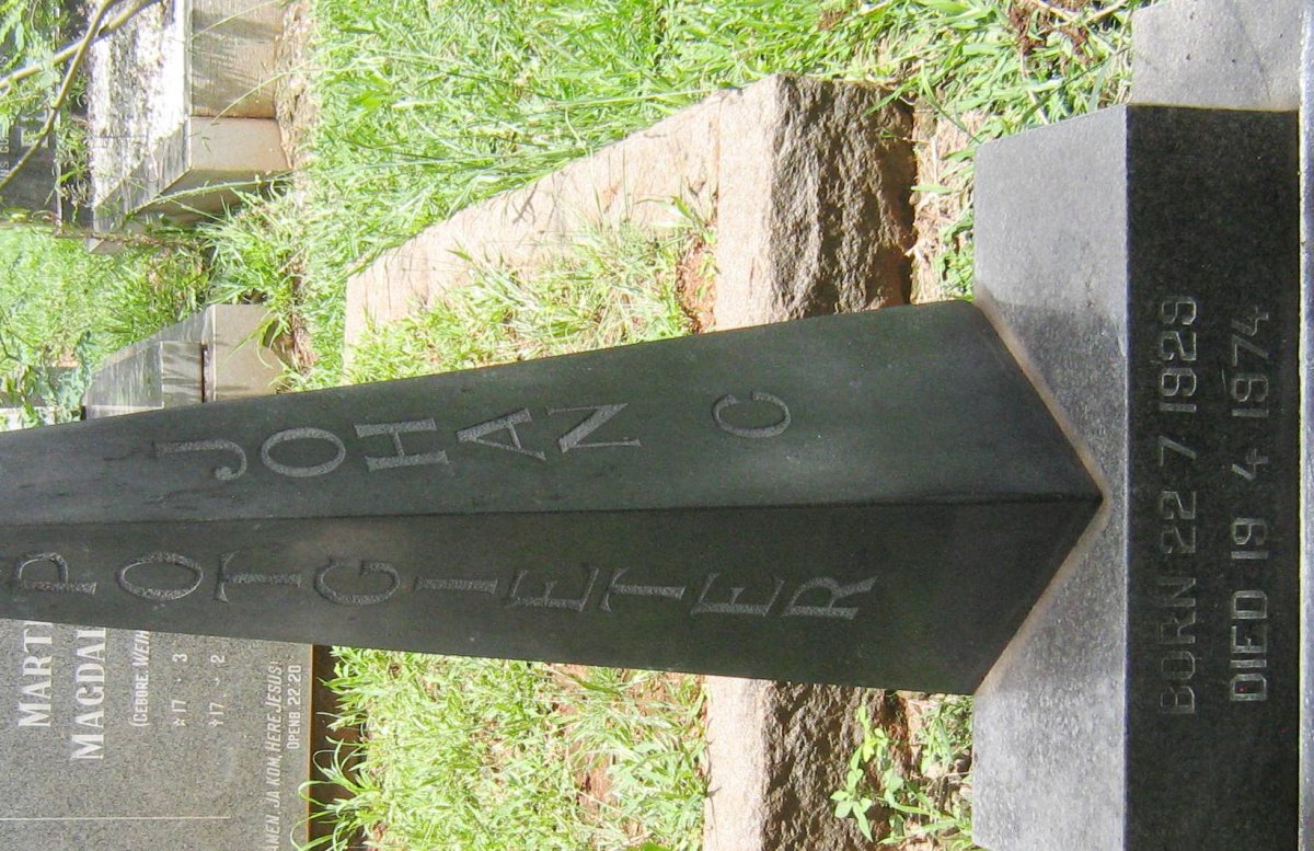 POTGIETER Johan C. 1929-1974