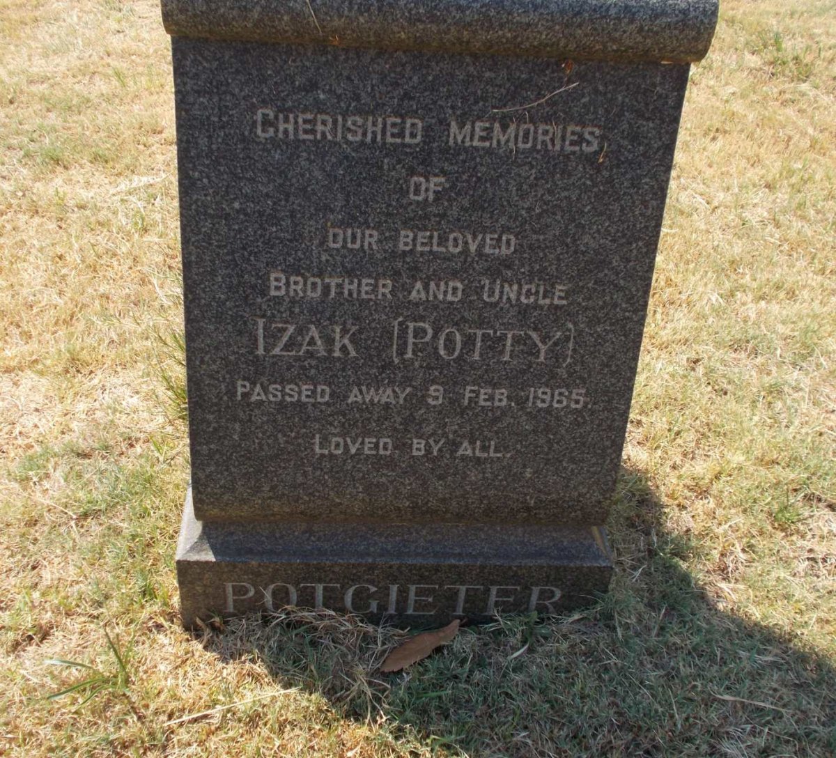 POTGIETER Izak -1965