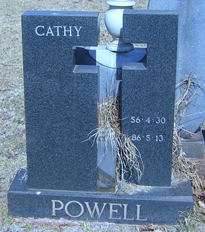 POWELL Cathy 1930-2013