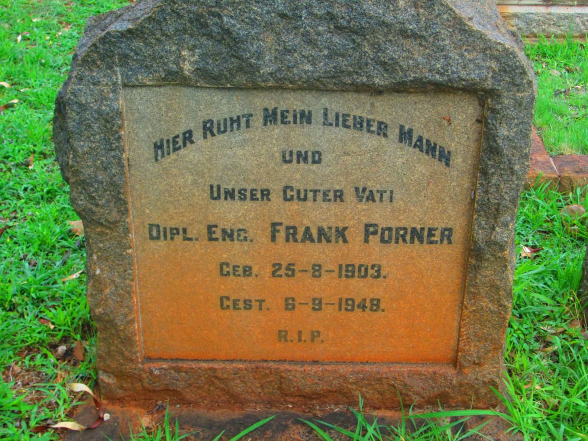 PORNER Frank 1903-1948