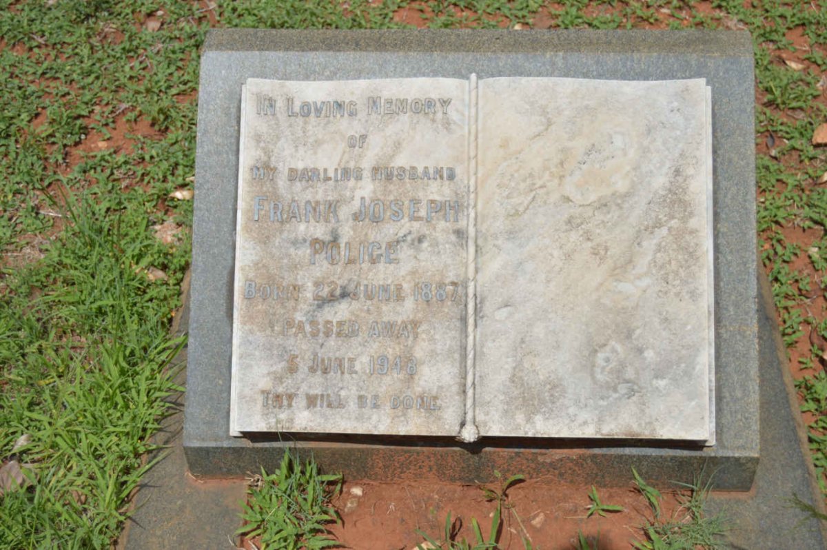 POLICE Frank Joseph 1887-1948