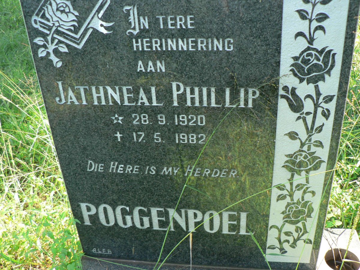 POGGENPOEL Jathneal Phillip 1920-1982