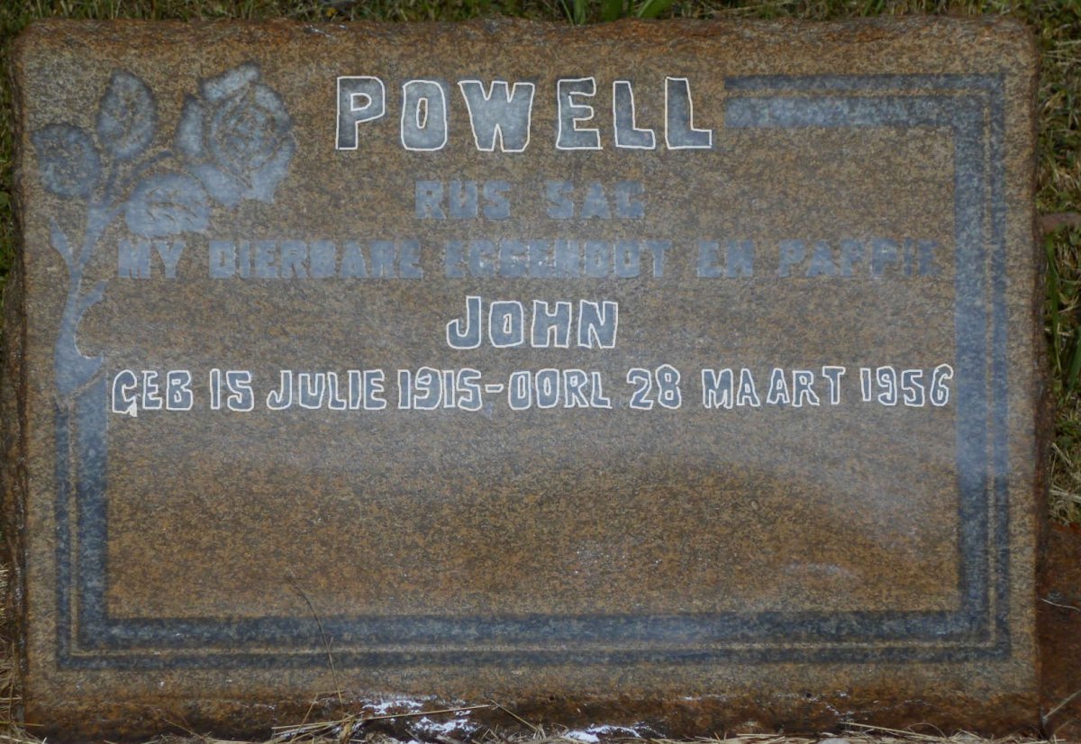 POWELL John 1915-1956