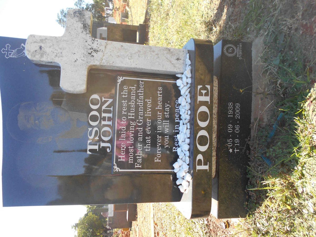 POOE Tsoo John 1938-2009
