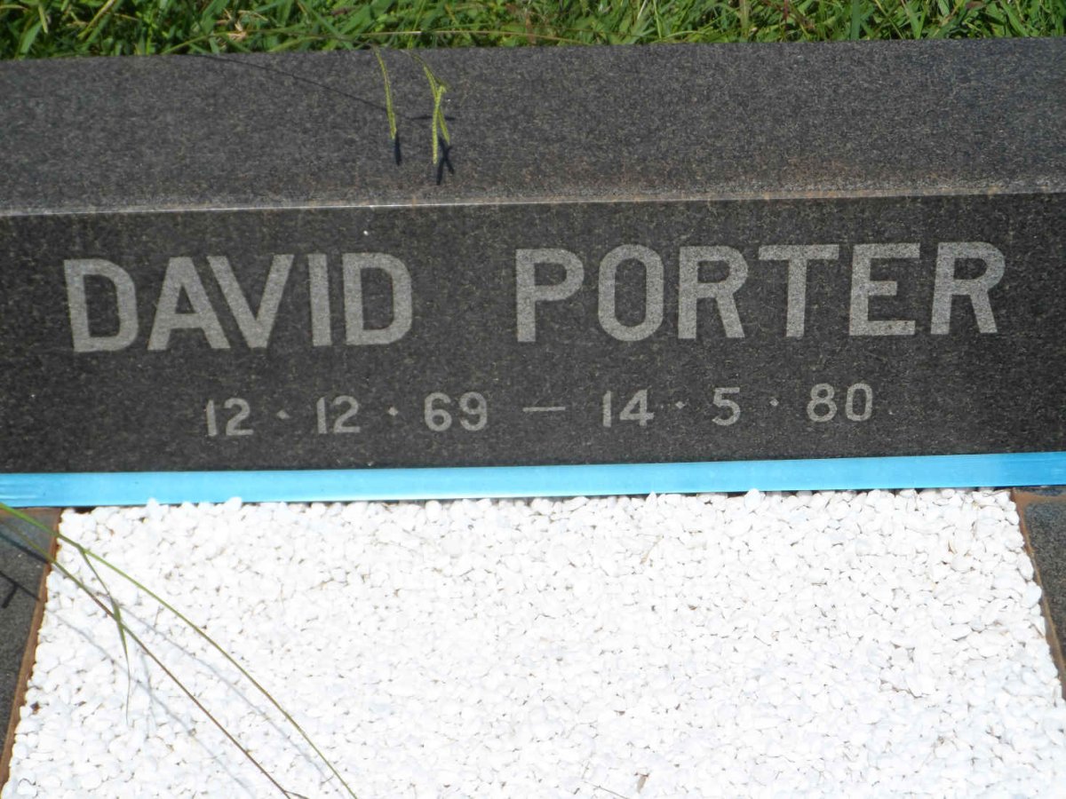 PORTER David 1969-1980
