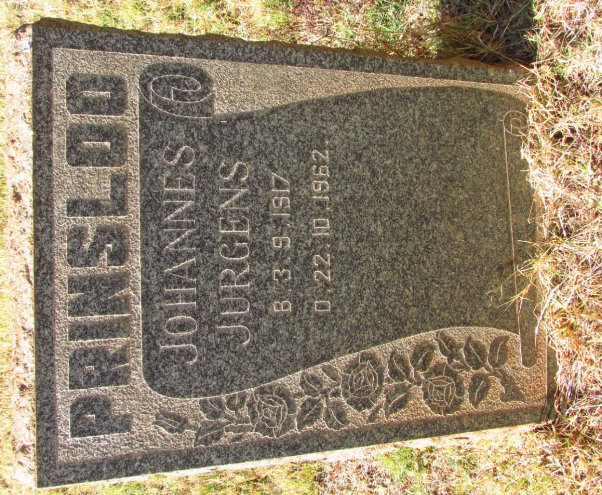 PRINSLOO Johannes Jurgens 1917-1962