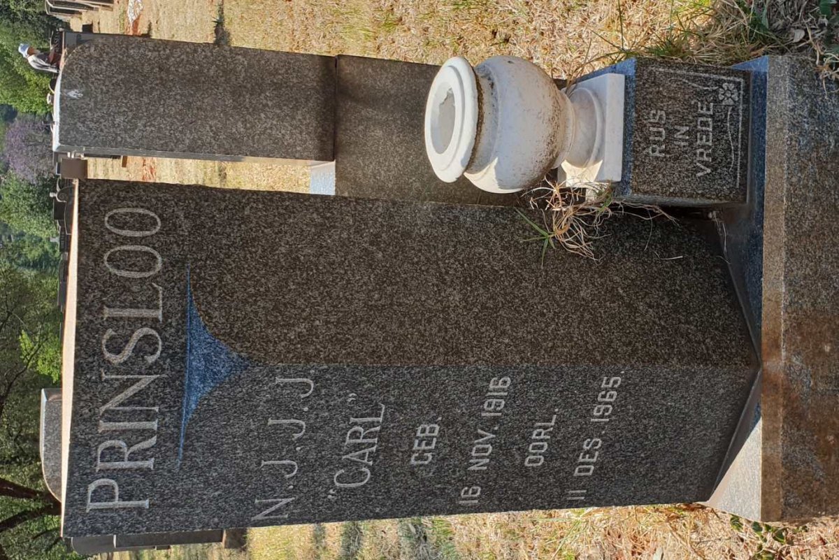 PRINSLOO N.J.J.J. 1916-1965