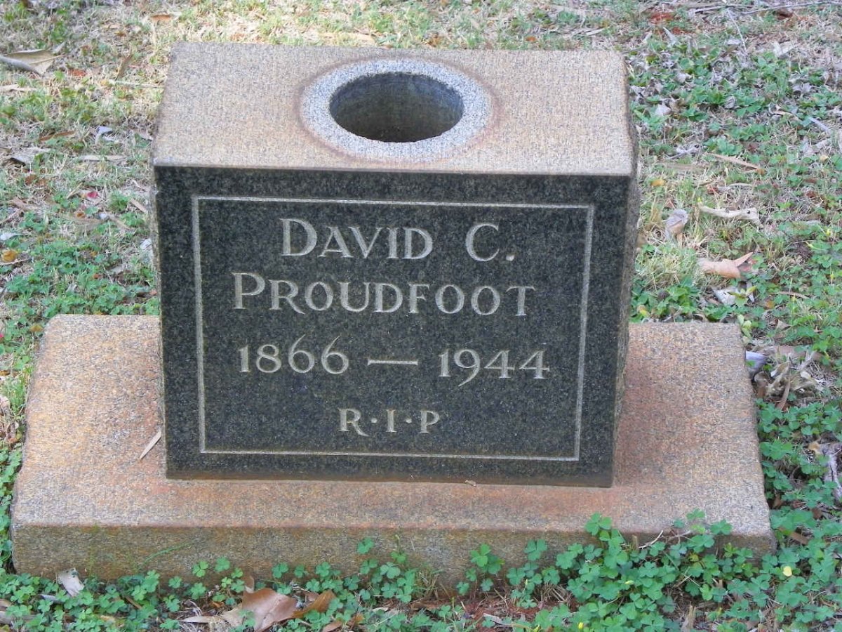 PROUDFOOT David C. 1866-1944