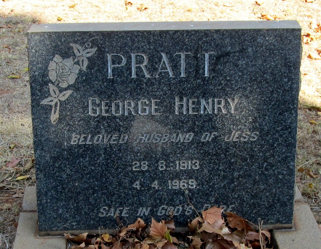PRATT George Henry 1913-1969