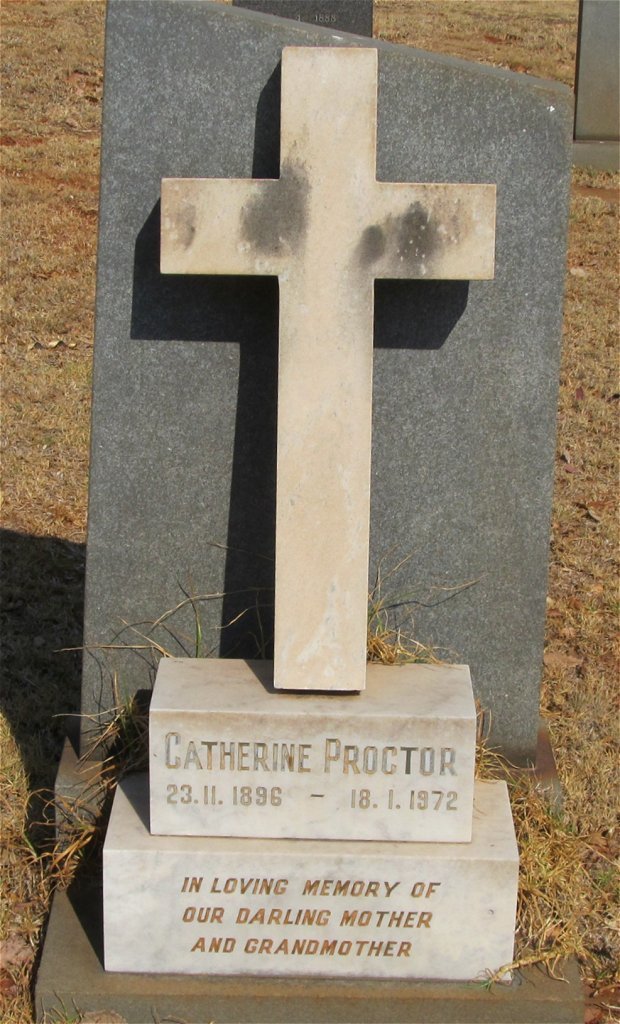 PROCTOR Catherine 1896-1972
