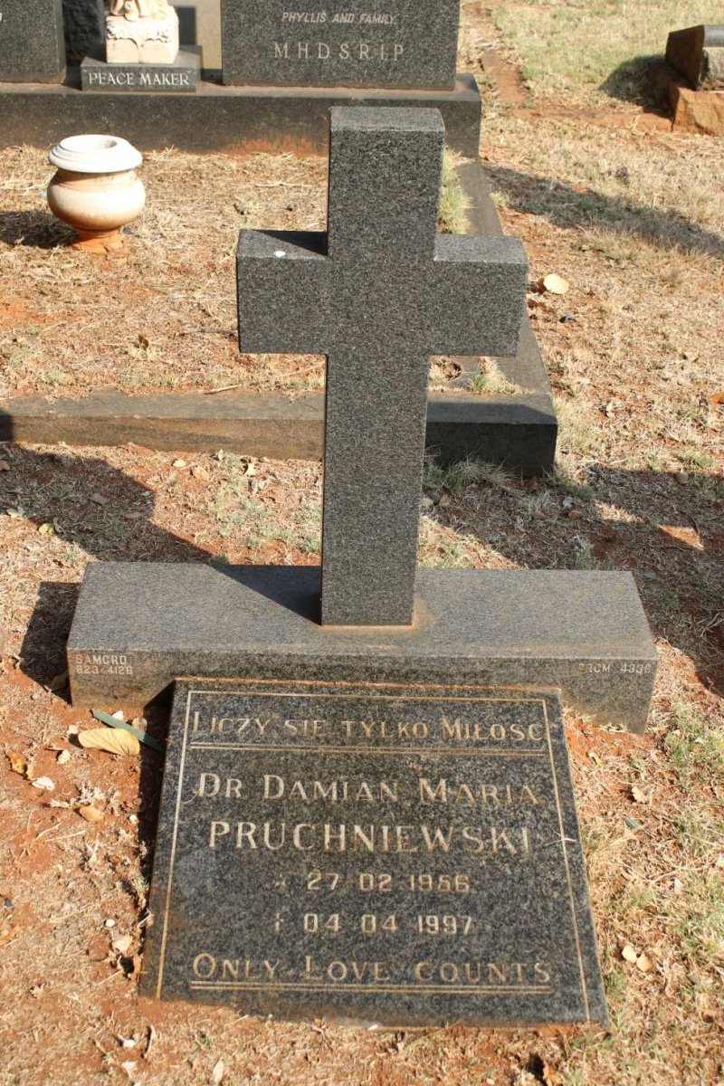 PRUCHNIEWSKI Damian Maria 1956-1997