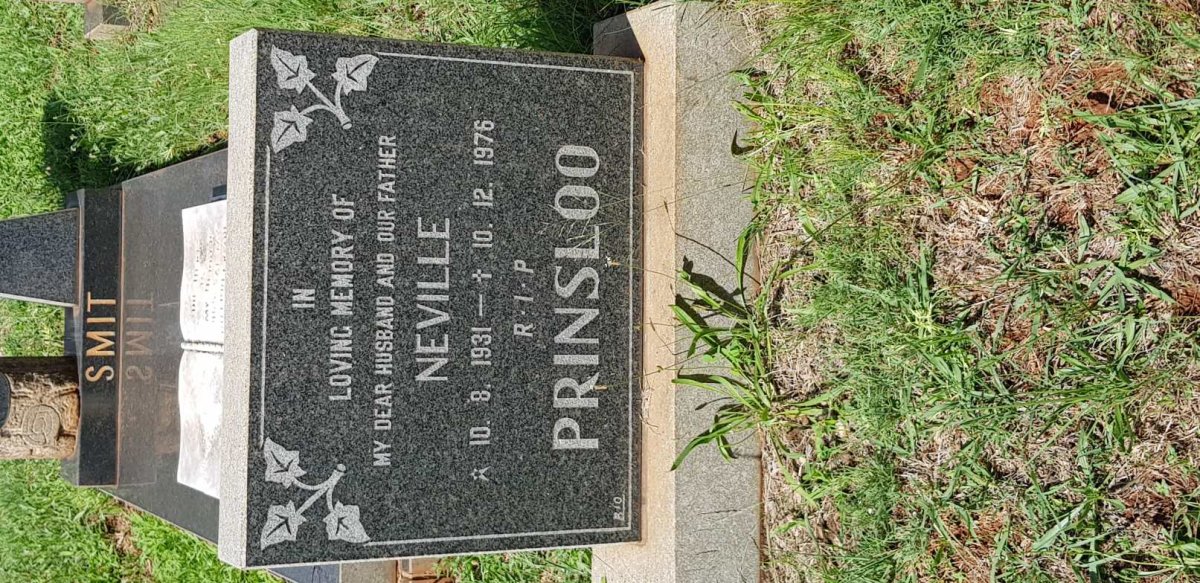 PRINSLOO Neville 1931-1976