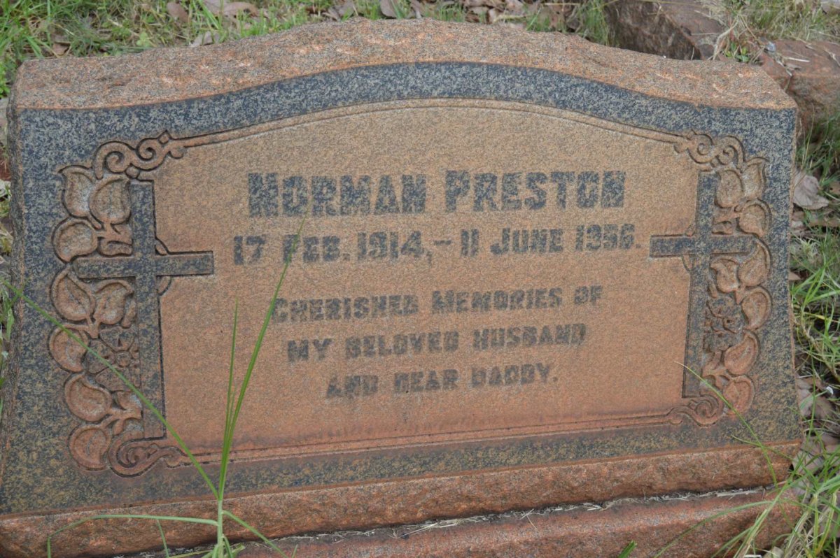 PRESTON Norman 1914-1956