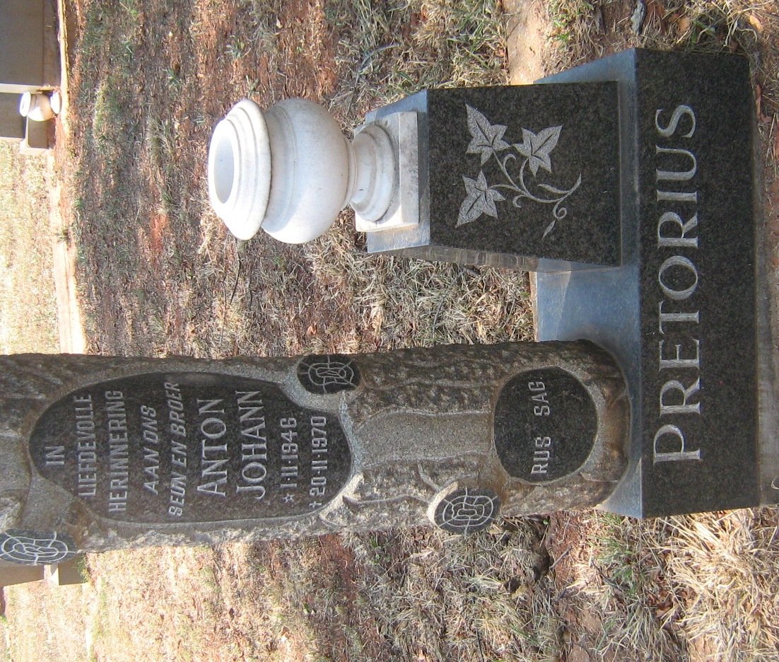PRETORIUS Anton Johann 1946-1970