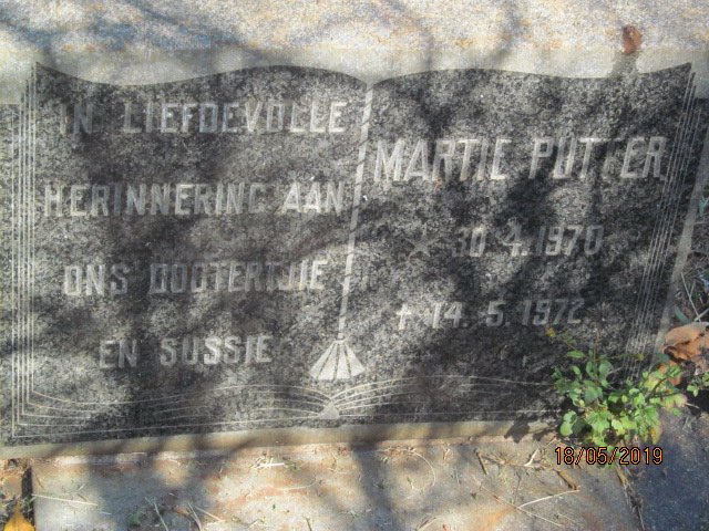 PUTTER Martie 1970-1972