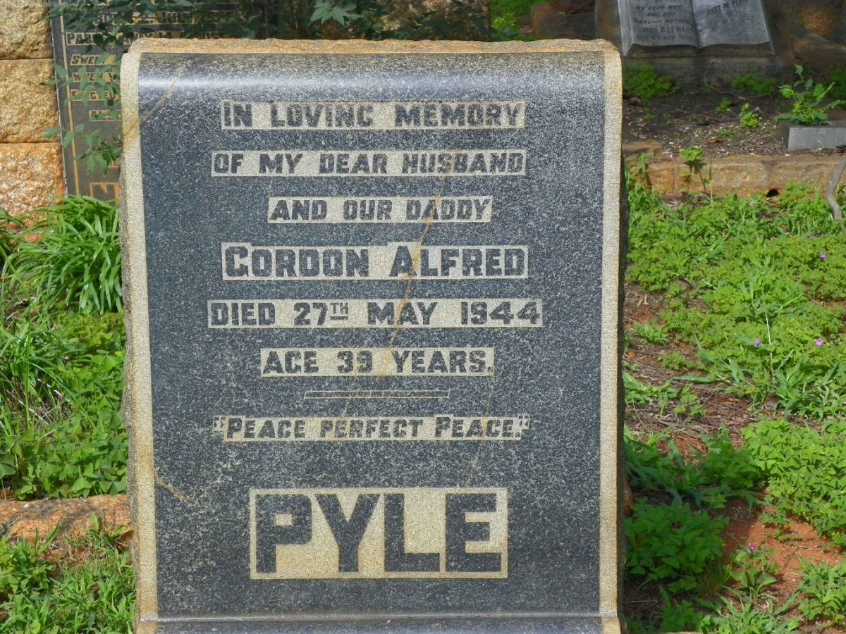 PYLE Gordon Alfred -1944