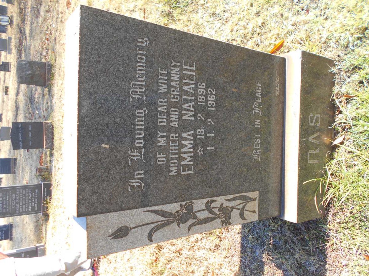 RAS Emma Natalie 1896-1962
