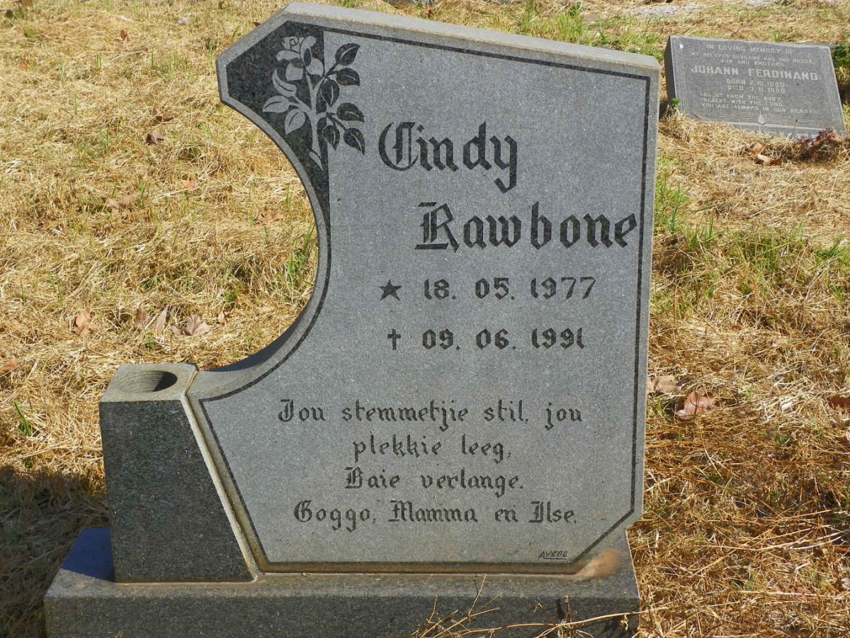 RAWBONE Cindy 1977-1991