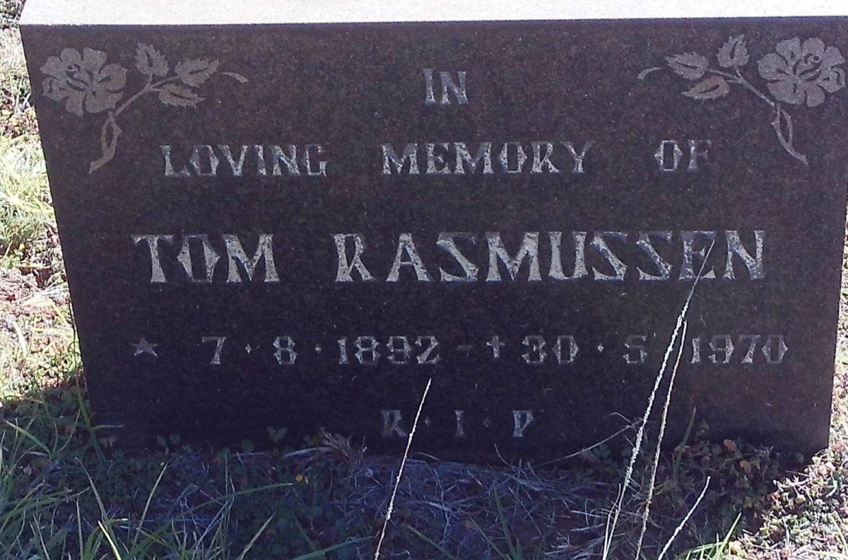 RASMUSSEN Tom 1892-1970