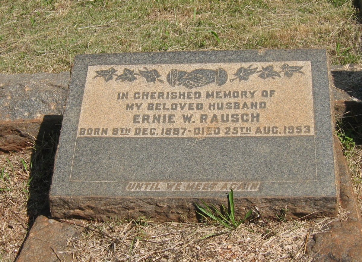 RAUSCH Ernie W. 1887-1953