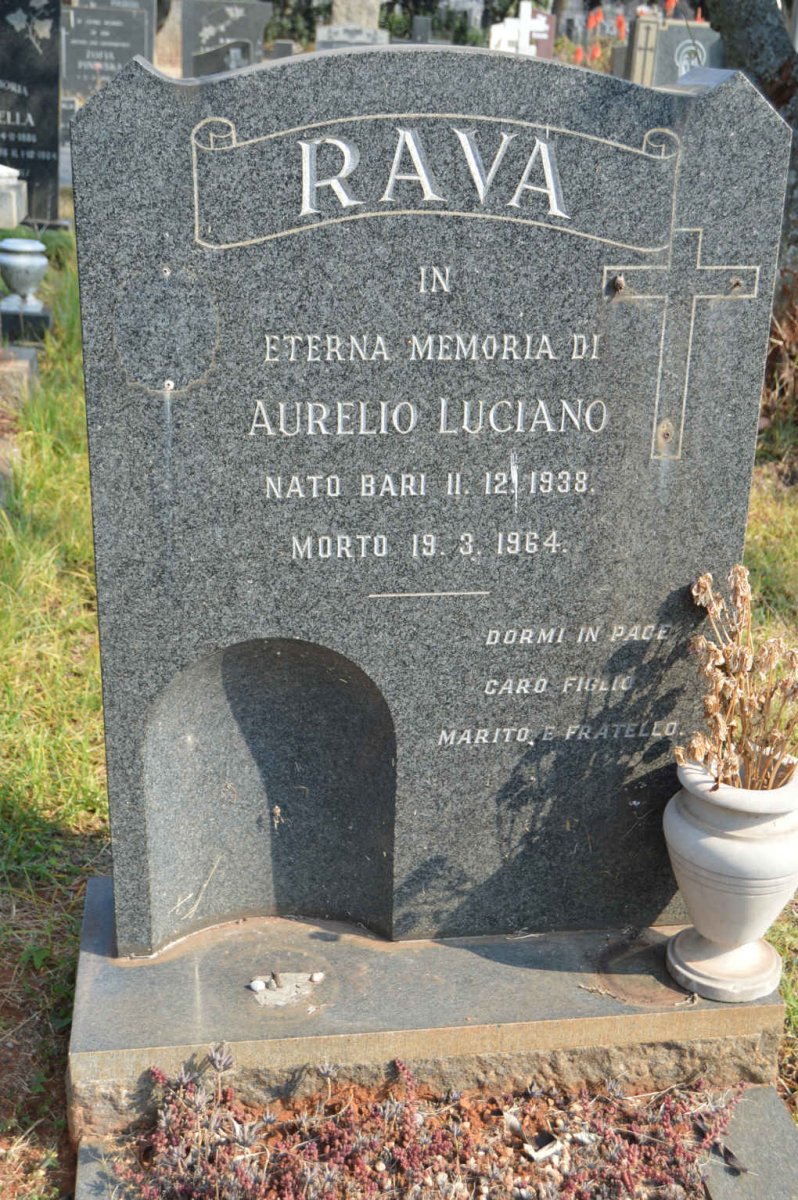 RAVA  Aurelio Luciano 1938-1964