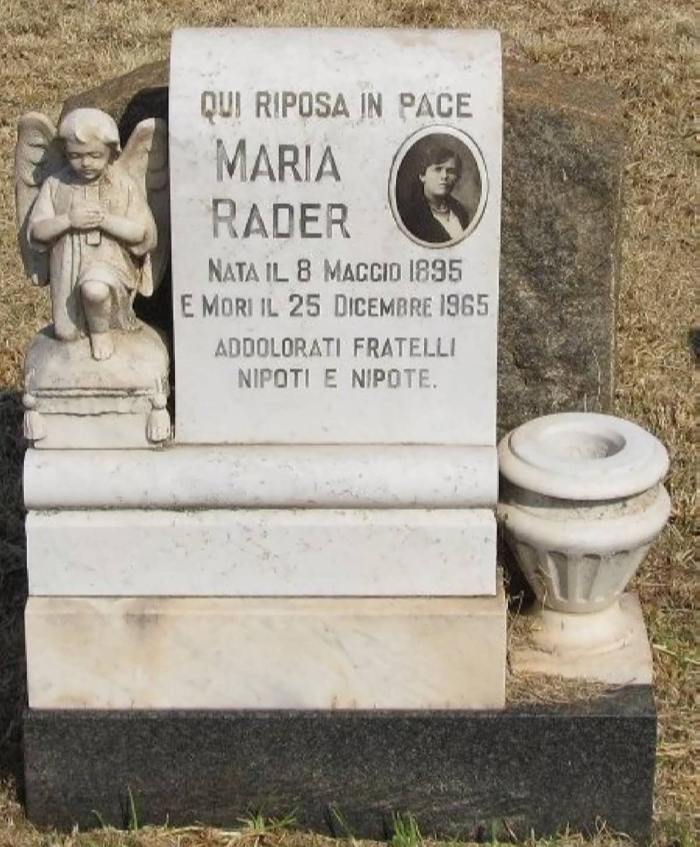 RADER Maria 1895-1965
