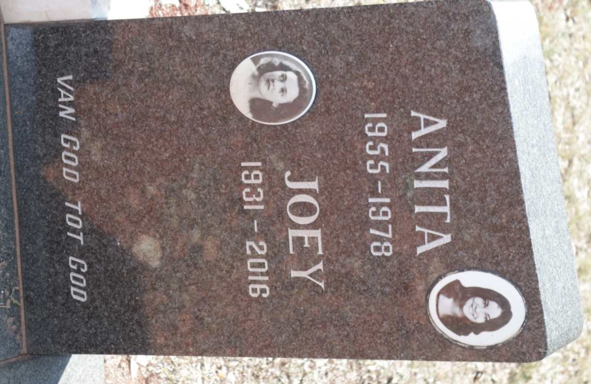 RABE Joey 1931-2016 :: RABE Anita 1955-1978