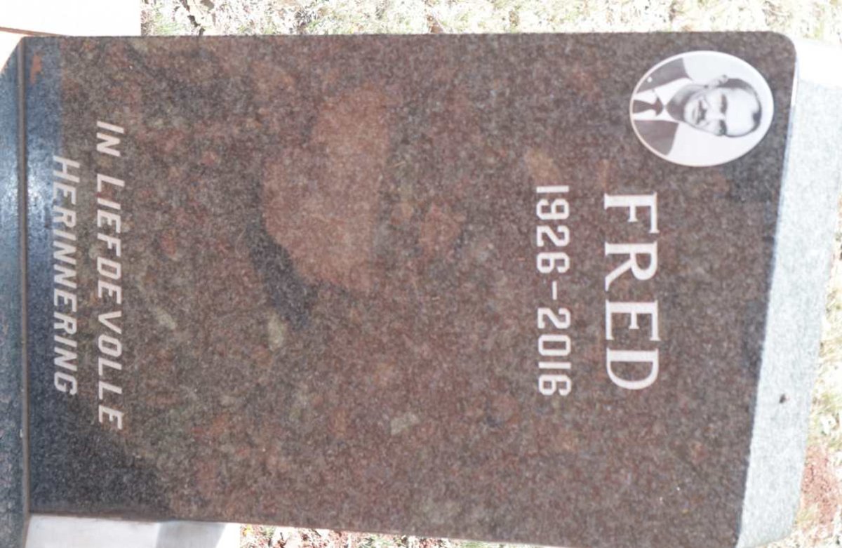 RABE Fred 1926-2016
