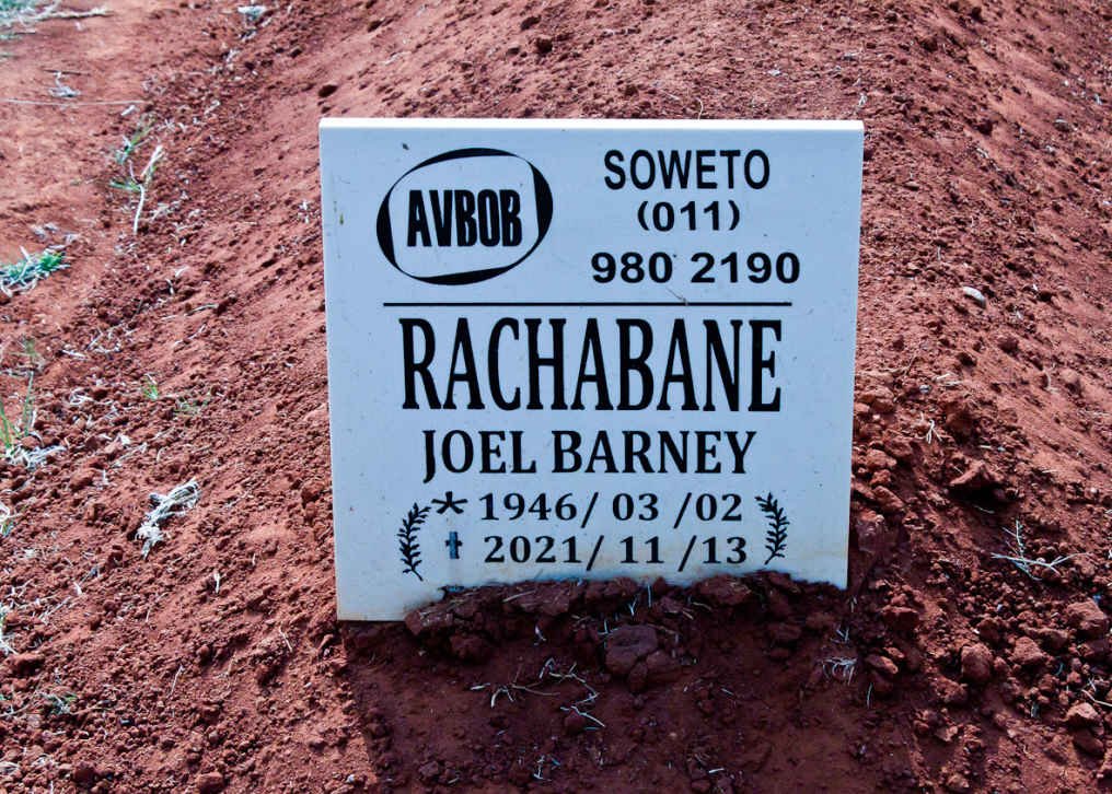RACHABANE Joel Barney 1946-2021