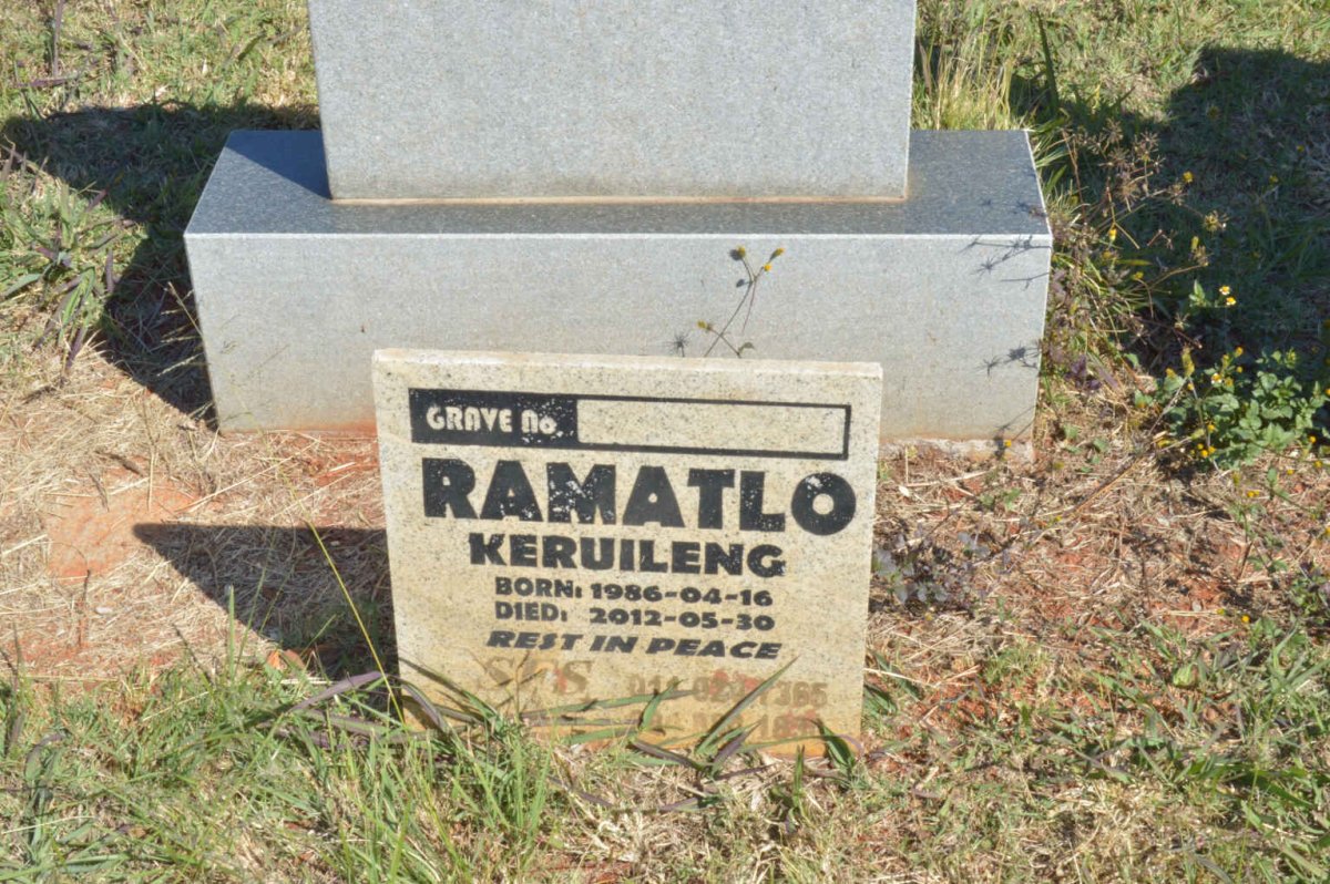 RAMATLO Keruileng 1986-2012