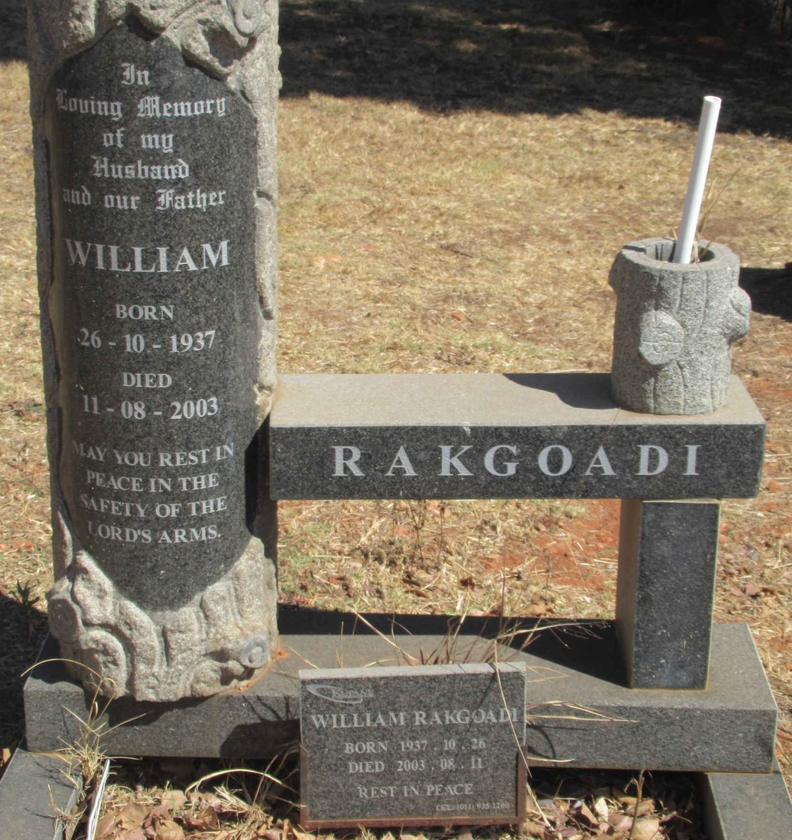 RAKGOADI William 1937-2003