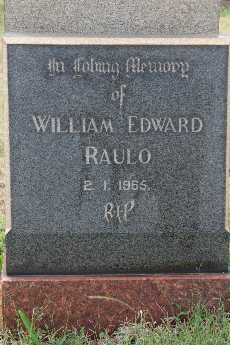 RAULO William Edward -1965