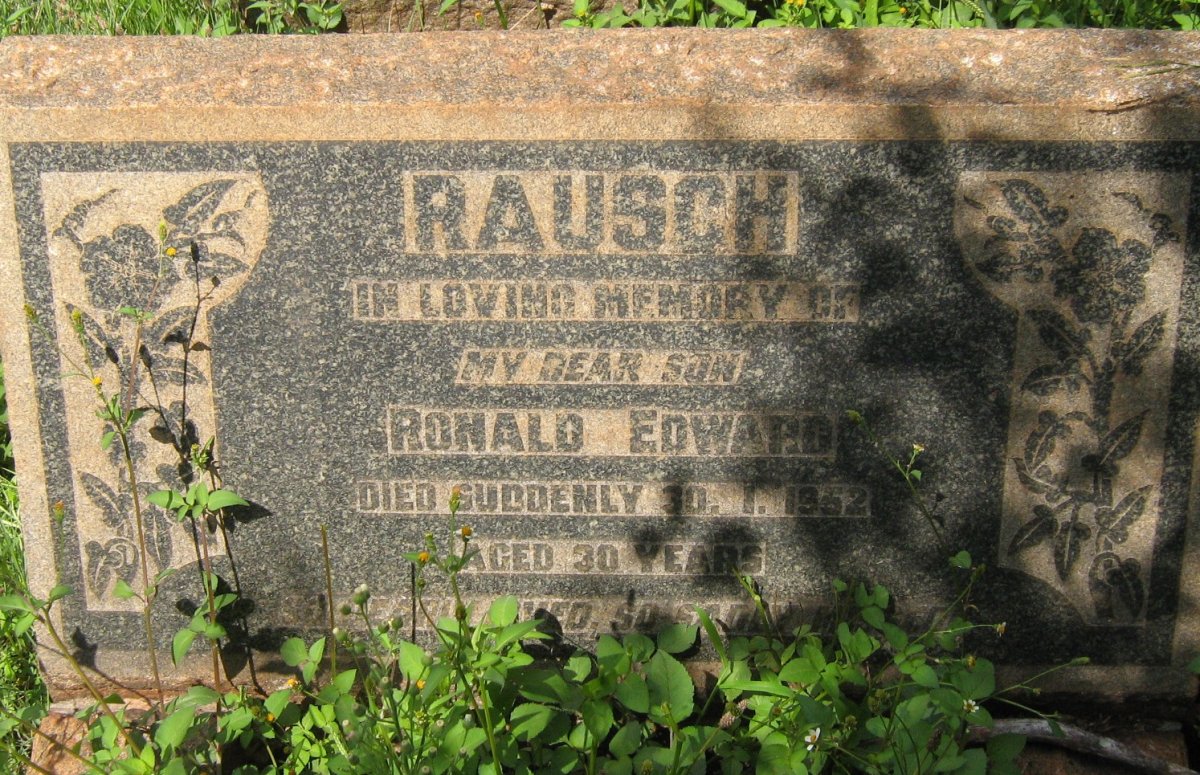 RAUSCH Ronald Edward -1952