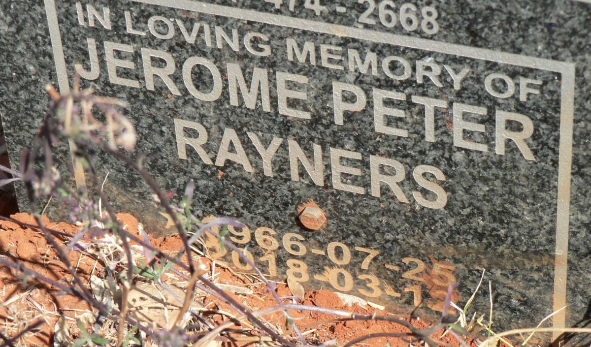 RAYNERS Jerome Peter 1966-2018