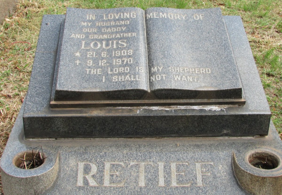 RETIEF Louis 1908-1970