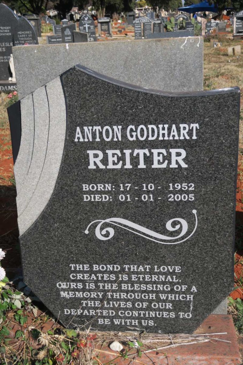 REITER Anton Godhart 1952-2005